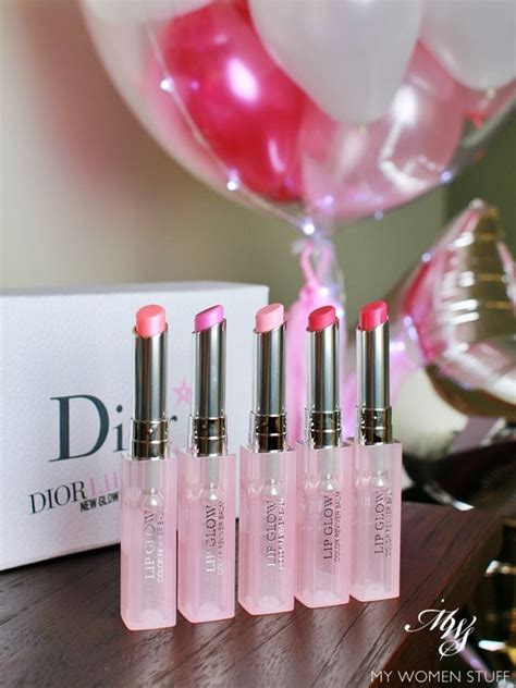 dior lip glow holographic review|Dior Lip Glow shades.